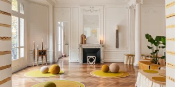 طراحی داخلی یک گالری آوانگارد در پاریس