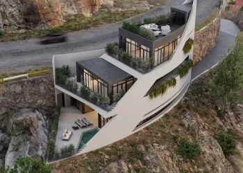 پروژه معماری ویلای گذر در دماوند - اثر سروناز سمرکند