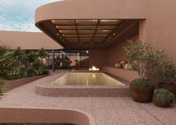 پروژه معماری ویلای محب اثر بابک حسن پور در اصفهان