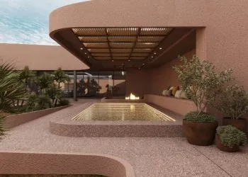 پروژه معماری ویلای محب اثر بابک حسن پور در اصفهان