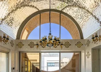 پروژه معماری میانسرای ماهوش اثر محمد صادق مانوسی در خمینی شهر اصفهان