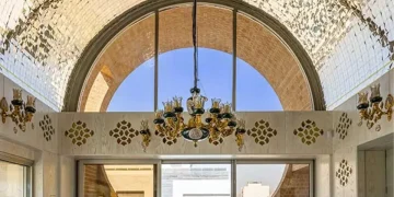 پروژه معماری میانسرای ماهوش اثر محمد صادق مانوسی در خمینی شهر اصفهان