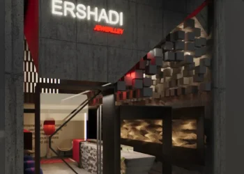 پروژه معماری طلافروشی ارشادی اثر استودیو کماکان در شیراز