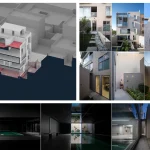 رتبه نخست در بخش معماری آپارتمانها: تحسین بلدی و الهام خلیلی / دو خانه نقش و آیینه