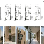 رتبه دوم در بخش معماری آپارتمانها: محمدمهدی باغبانی/ آپارتمان مسکونی دی-شانزده بوشهر