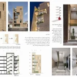 رتبه دوم در بخش معماری آپارتمانها: محمدمهدی باغبانی/ آپارتمان مسکونی دی-شانزده بوشهر