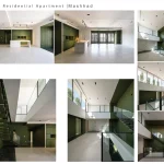 رتبه سوم مشترک در بخش معماری آپارتمانها: محمد ابراهیم زاده / ساختمان میان – مشهد