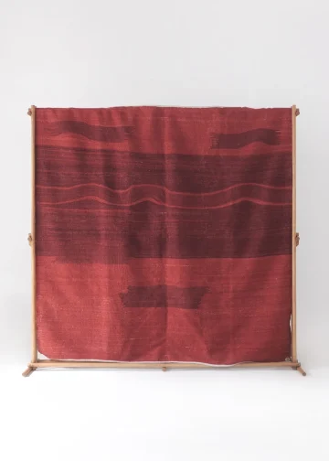 گلیم دست بافت ذهنی بافی از Marzbani Rug