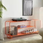 قفسه های فلزی دکوراتیو از شرکت آوید در طرح ها و رنگهای متنوع