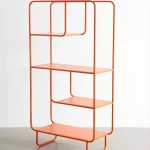 قفسه های فلزی دکوراتیو از شرکت آوید در طرح ها و رنگهای متنوع