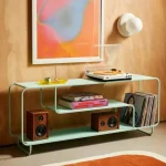 قفسه های فلزی دکوراتیو از شرکت آوید در طرح ها و رنگهای متنوع