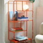 قفسه های فلزی دکوراتیو از شرکت آوید در طرح ها و رنگهای متنوع