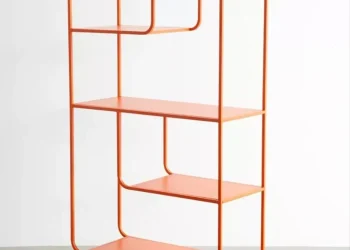 قفسه های فلزی دکوراتیو از شرکت آوید در طرح ها و رنگهای متنوع