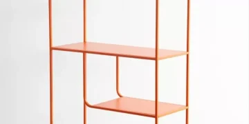 قفسه های فلزی دکوراتیو از شرکت آوید در طرح ها و رنگهای متنوع