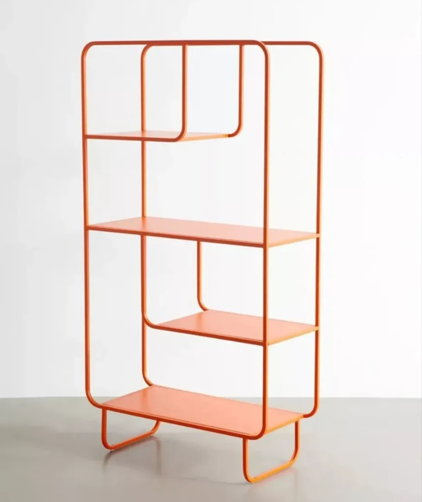 قفسه های فلزی دکوراتیو از شرکت آوید در طرح ها و رنگهای متنوع