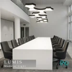 لوستر دکوراتیو لومیس از شرکت فاد - طراحی مدرن و مدولار با امکان شخصی سازی