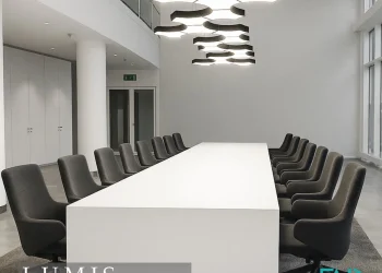 لوستر دکوراتیو لومیس از شرکت فاد - طراحی مدرن و مدولار با امکان شخصی سازی