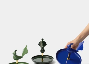 بشقاب های دکوراتیو ساج اثر استودیو آمن